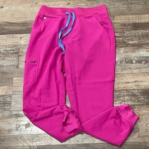 Figs Raspberry Sorbet Zamora™ High Waisted 2.0 - Jogger Scrub Pants